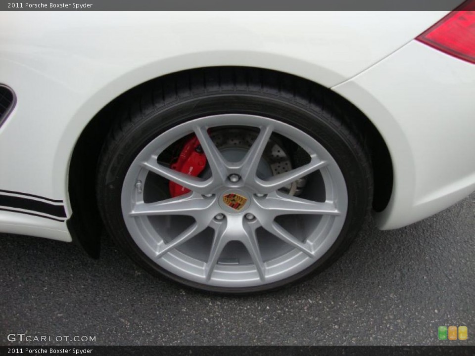 2011 Porsche Boxster Spyder Wheel and Tire Photo #41812175