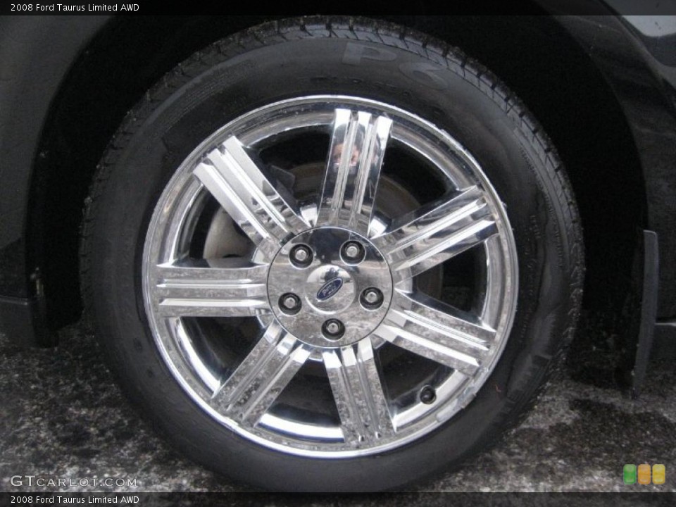 2008 Ford Taurus Limited AWD Wheel and Tire Photo #41819011