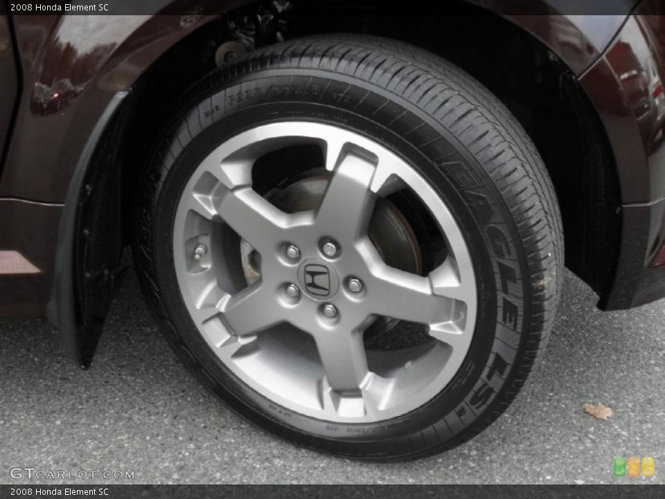 2008 Honda Element SC Wheel and Tire Photo #41821523