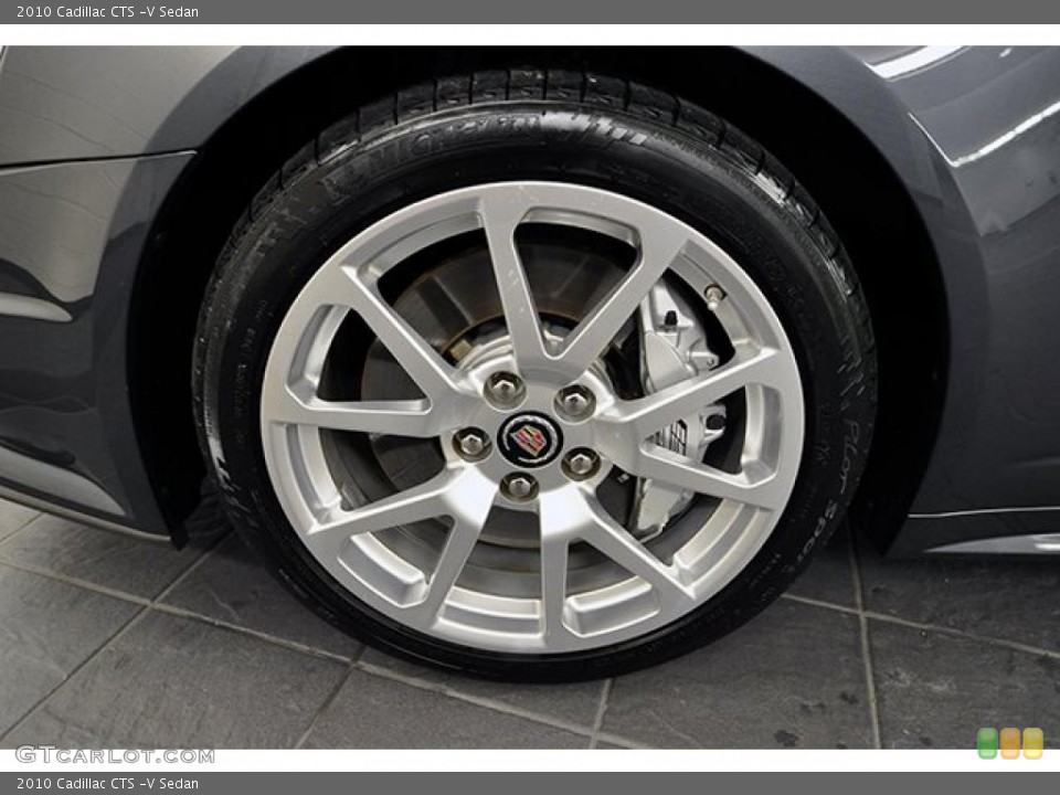 2010 Cadillac CTS -V Sedan Wheel and Tire Photo #41840817