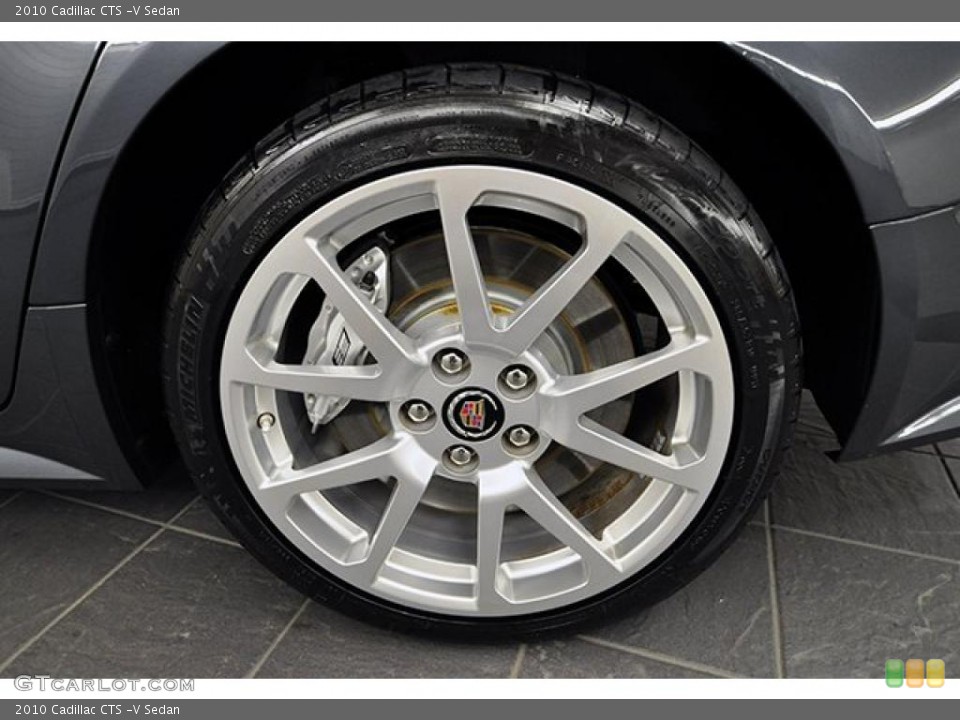 2010 Cadillac CTS -V Sedan Wheel and Tire Photo #41840833