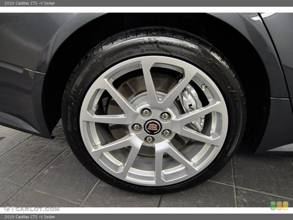 2010 Cadillac CTS -V Sedan Wheel and Tire Photo #41840849