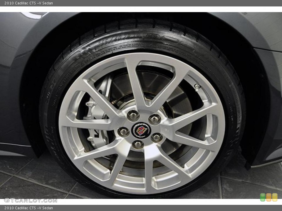 2010 Cadillac CTS -V Sedan Wheel and Tire Photo #41840869