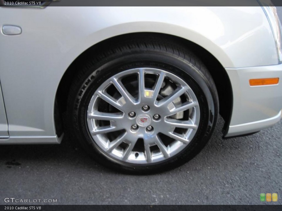 2010 Cadillac STS V8 Wheel and Tire Photo #41841093