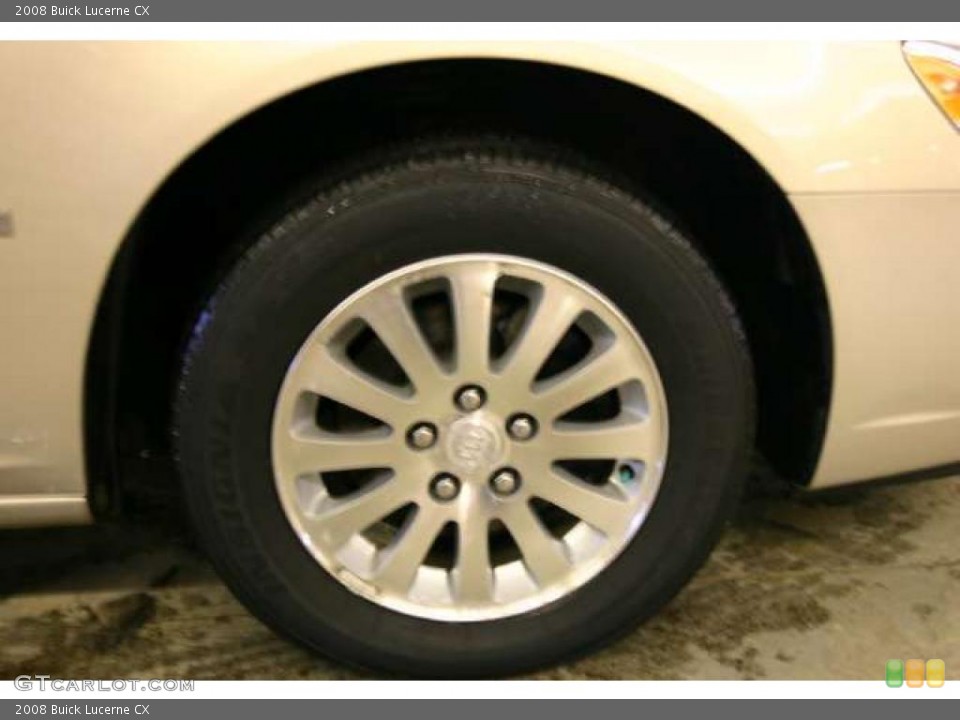 2008 Buick Lucerne CX Wheel and Tire Photo #41842229