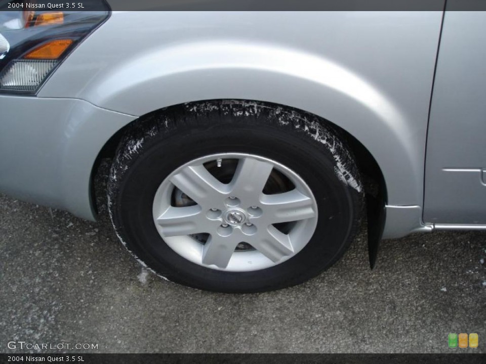2004 Nissan Quest 3.5 SL Wheel and Tire Photo #41844637