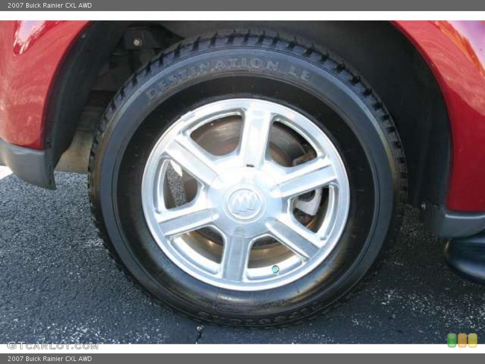 2007 Buick Rainier CXL AWD Wheel and Tire Photo #41846309