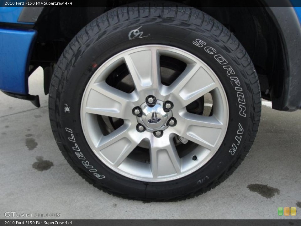 2010 Ford F150 FX4 SuperCrew 4x4 Wheel and Tire Photo #41854782