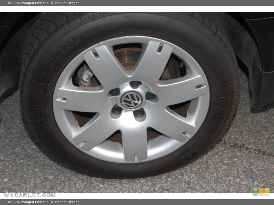 2002 Volkswagen Passat GLX 4Motion Wagon Wheel and Tire Photo #41866841