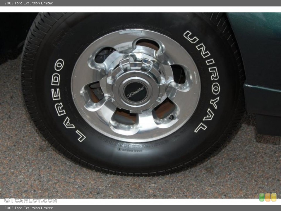 2003 Ford Excursion Limited Wheel and Tire Photo #41868817