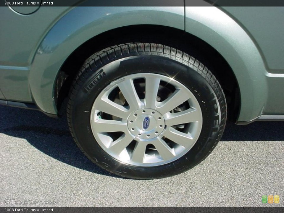 2008 Ford Taurus X Limited Wheel and Tire Photo #41871802