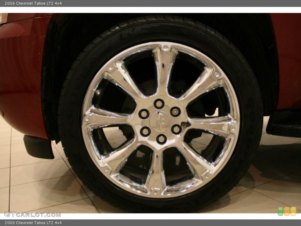 2009 Chevrolet Tahoe Custom Wheel and Tire Photo #41881634