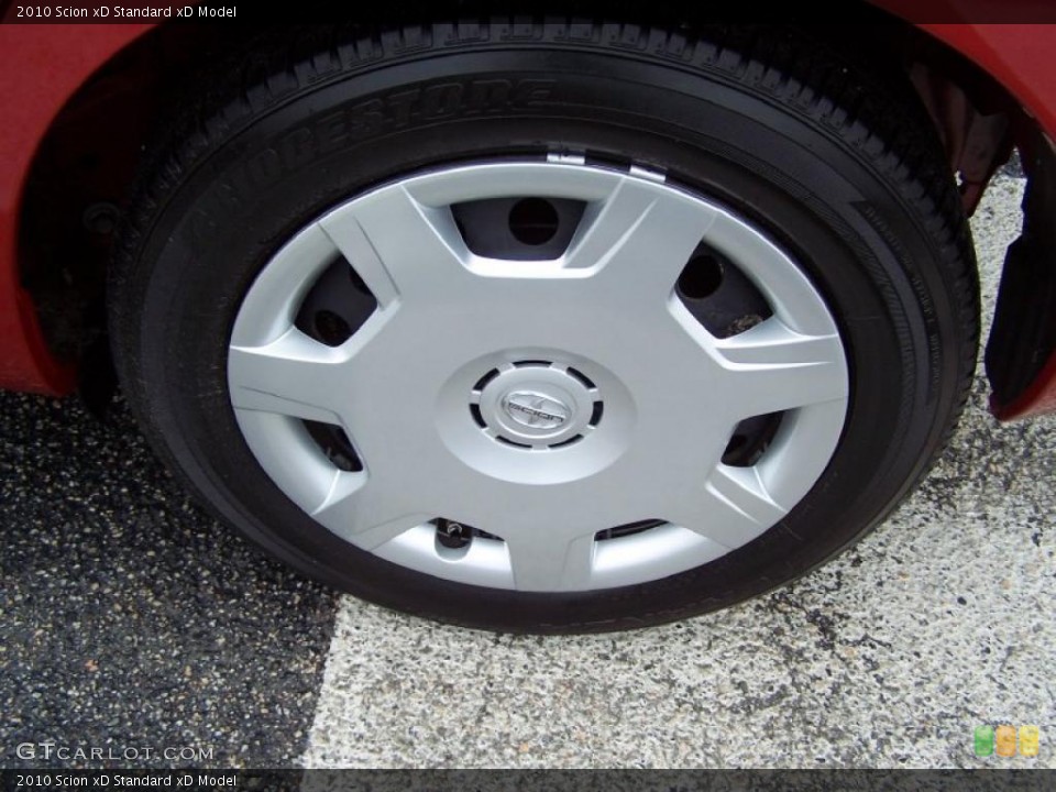 2010 Scion xD  Wheel and Tire Photo #41889762