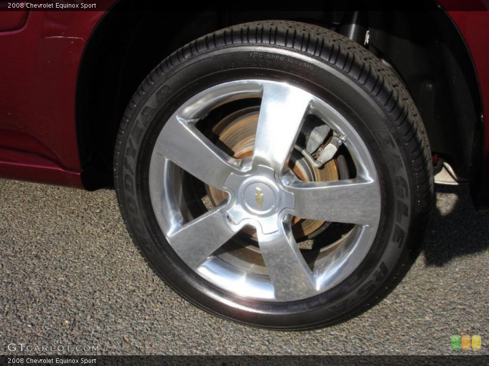 2008 Chevrolet Equinox Sport Wheel and Tire Photo #41892614