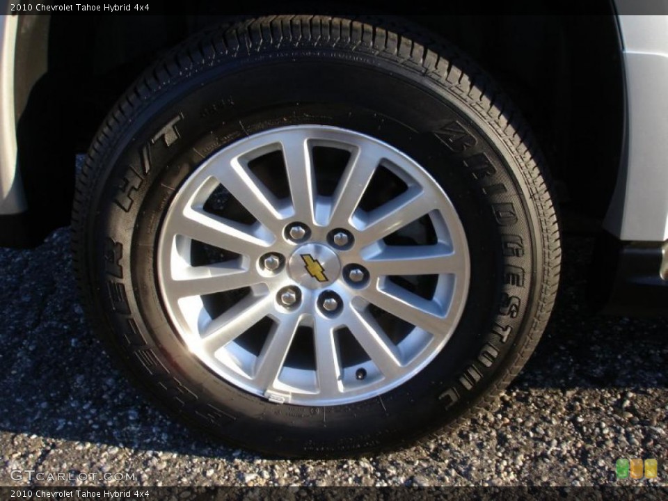 2010 Chevrolet Tahoe Hybrid 4x4 Wheel and Tire Photo #41895640
