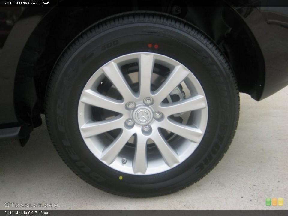 2011 Mazda CX-7 i Sport Wheel and Tire Photo #41899296