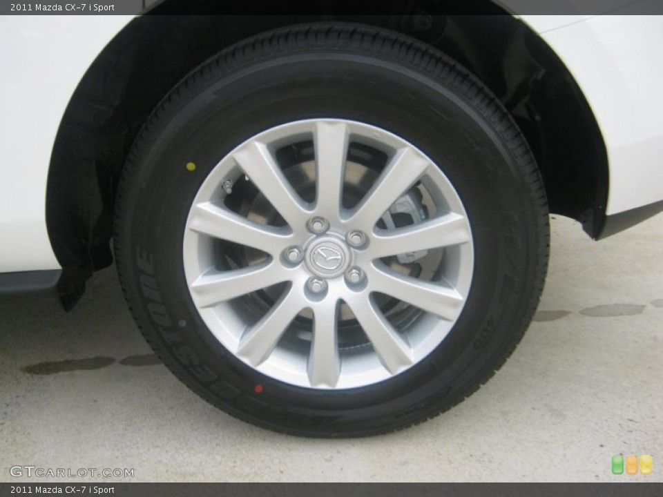 2011 Mazda CX-7 i Sport Wheel and Tire Photo #41899692