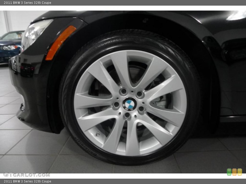 2011 BMW 3 Series 328i Coupe Wheel and Tire Photo #41917230