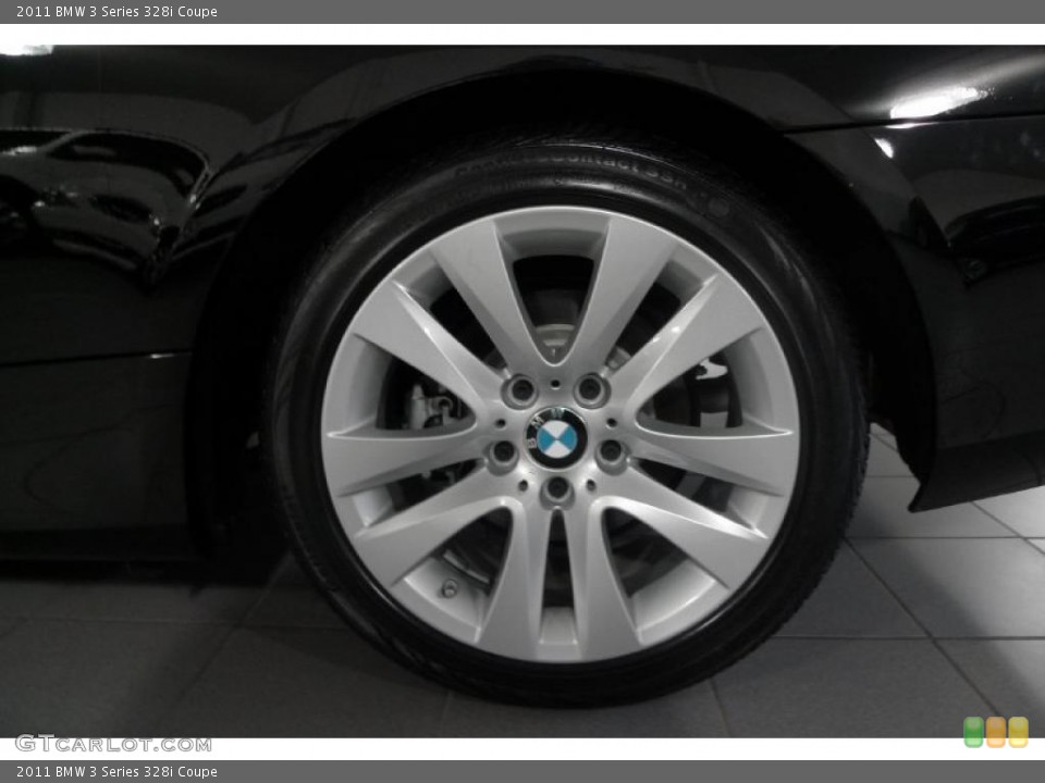 2011 BMW 3 Series 328i Coupe Wheel and Tire Photo #41917414