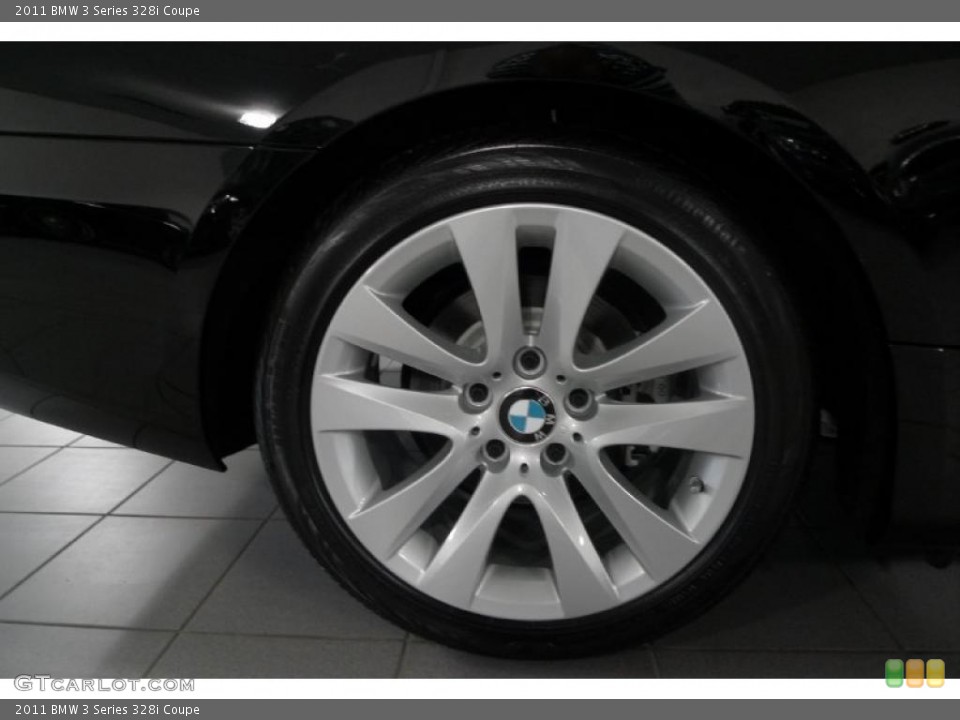 2011 BMW 3 Series 328i Coupe Wheel and Tire Photo #41917430