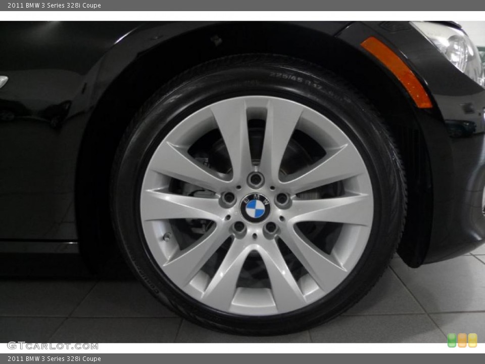 2011 BMW 3 Series 328i Coupe Wheel and Tire Photo #41917442