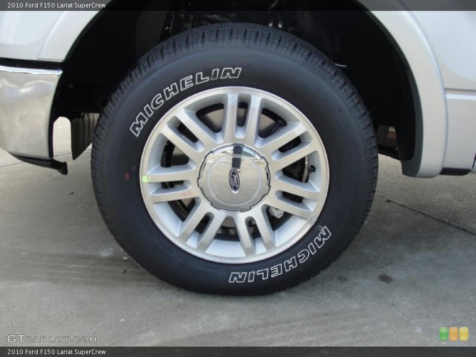2010 Ford F150 Lariat SuperCrew Wheel and Tire Photo #41920758