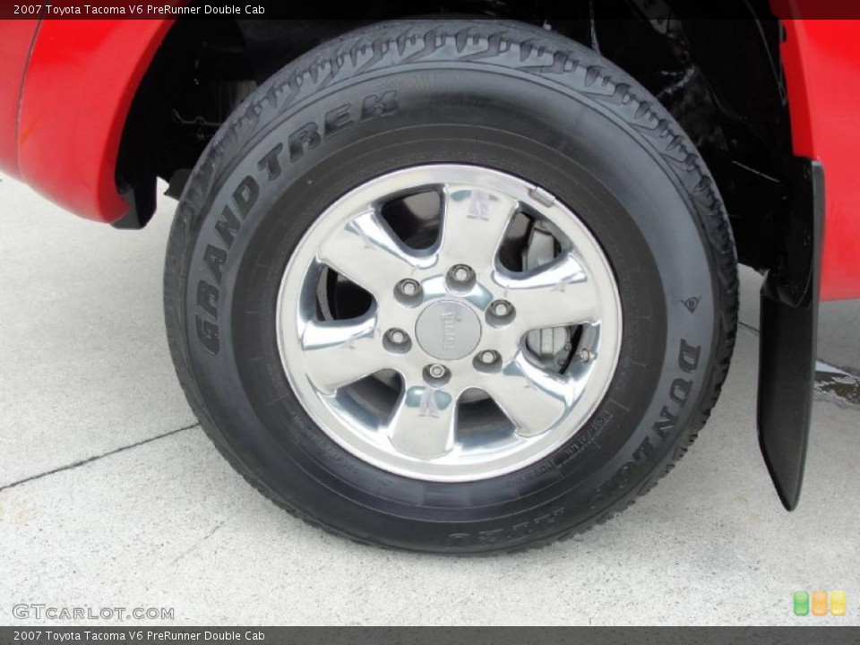 2007 Toyota Tacoma V6 PreRunner Double Cab Wheel and Tire Photo #41923810