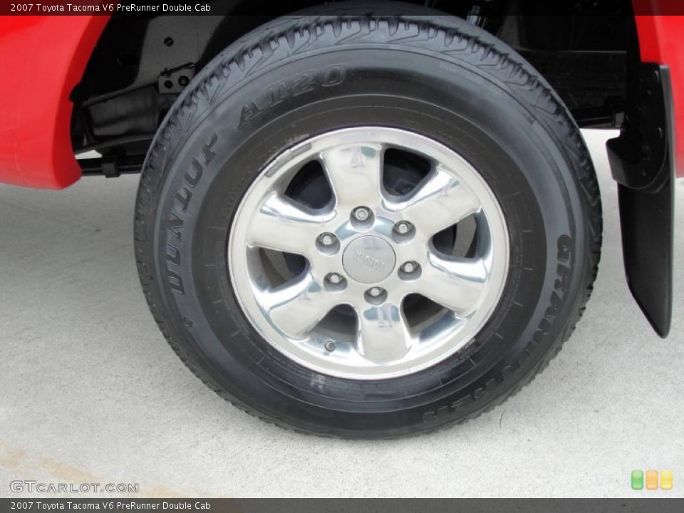 2007 Toyota Tacoma V6 PreRunner Double Cab Wheel and Tire Photo #41923834