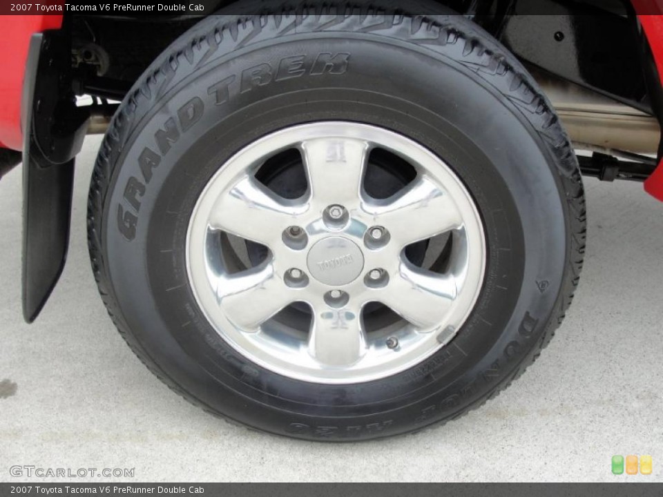 2007 Toyota Tacoma V6 PreRunner Double Cab Wheel and Tire Photo #41923850