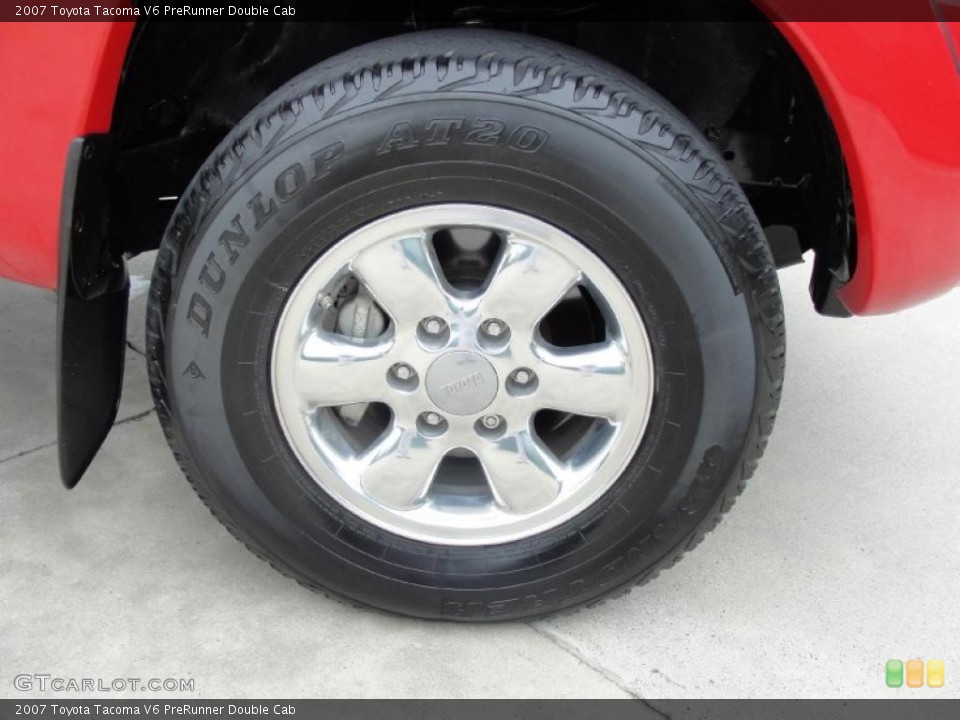 2007 Toyota Tacoma V6 PreRunner Double Cab Wheel and Tire Photo #41923870