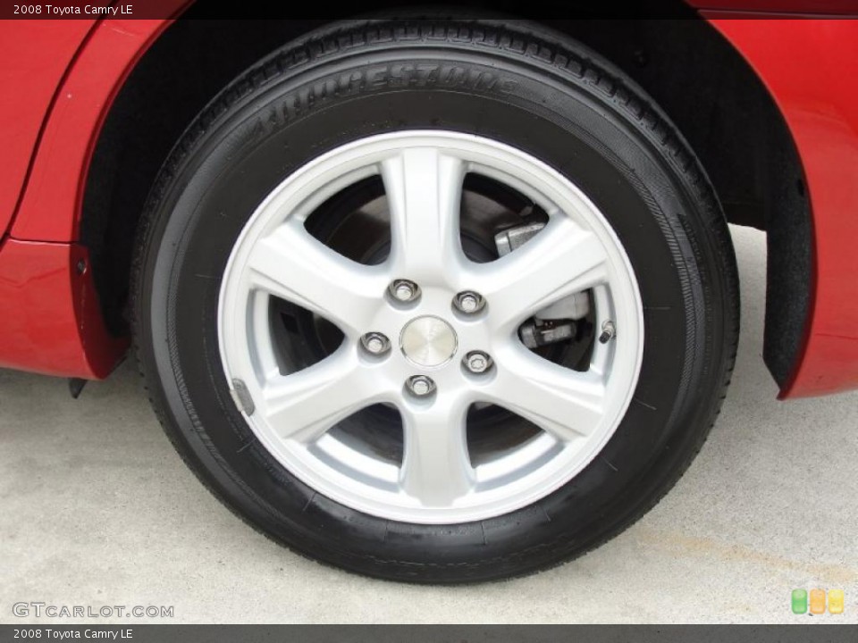 2008 Toyota Camry LE Wheel and Tire Photo #41926263