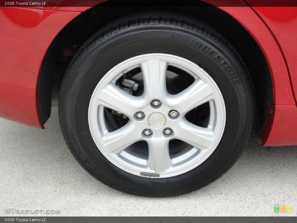 2008 Toyota Camry LE Wheel and Tire Photo #41926287