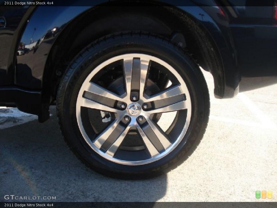 2011 Dodge Nitro Shock 4x4 Wheel and Tire Photo #41927155