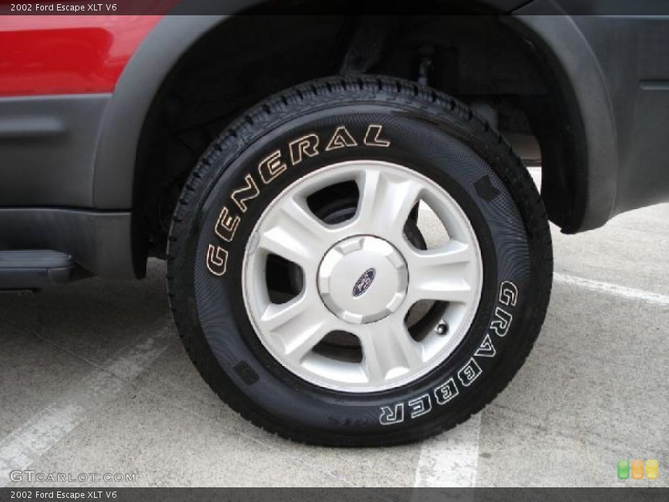 2002 Ford Escape XLT V6 Wheel and Tire Photo #41927936