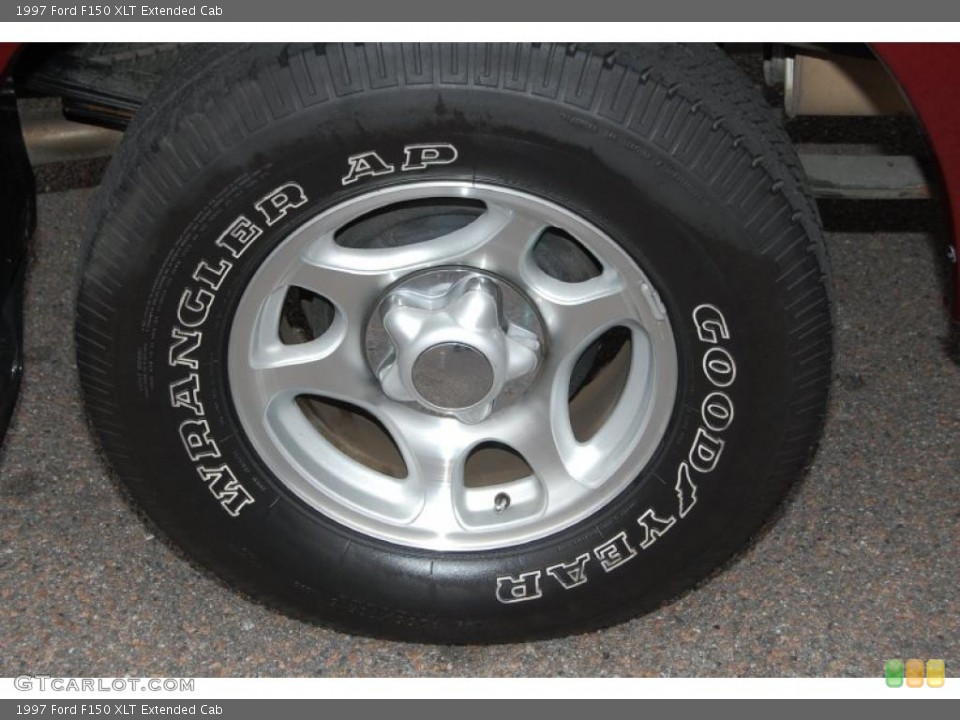 1997 Ford F150 XLT Extended Cab Wheel and Tire Photo #41933268
