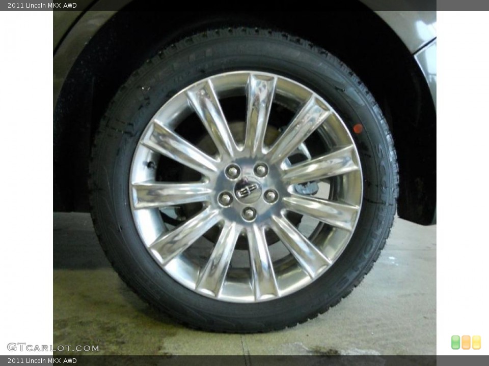 2011 Lincoln MKX AWD Wheel and Tire Photo #41938126
