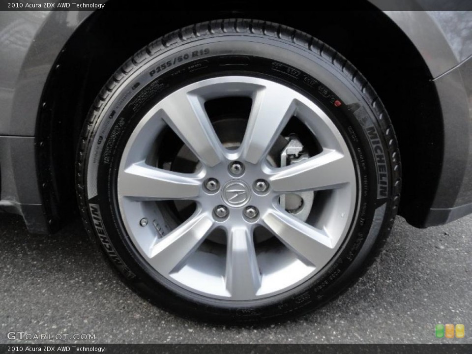 2010 Acura ZDX AWD Technology Wheel and Tire Photo #41946678
