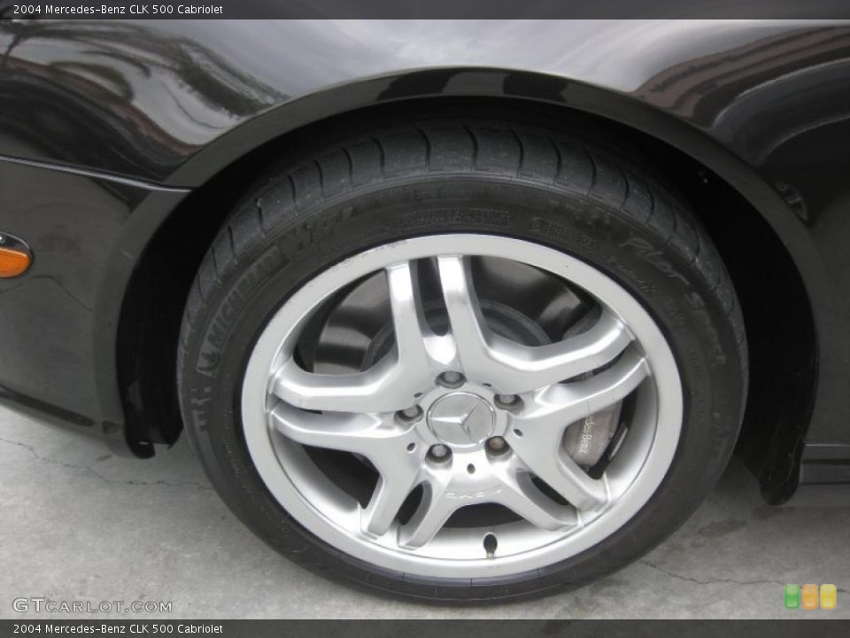 2004 Mercedes-Benz CLK 500 Cabriolet Wheel and Tire Photo #41949220