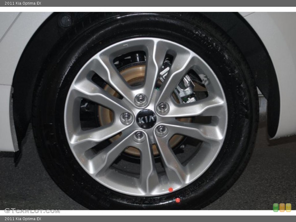 2011 Kia Optima EX Wheel and Tire Photo #41952532