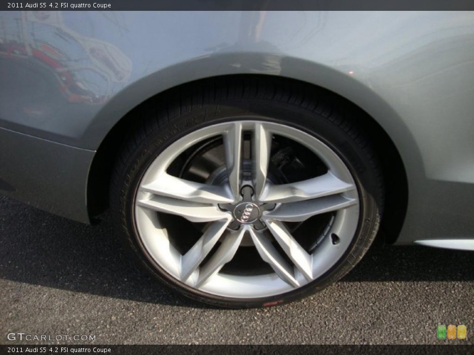 2011 Audi S5 4.2 FSI quattro Coupe Wheel and Tire Photo #41952704