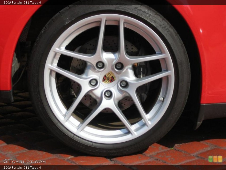 2009 Porsche 911 Targa 4 Wheel and Tire Photo #41963368