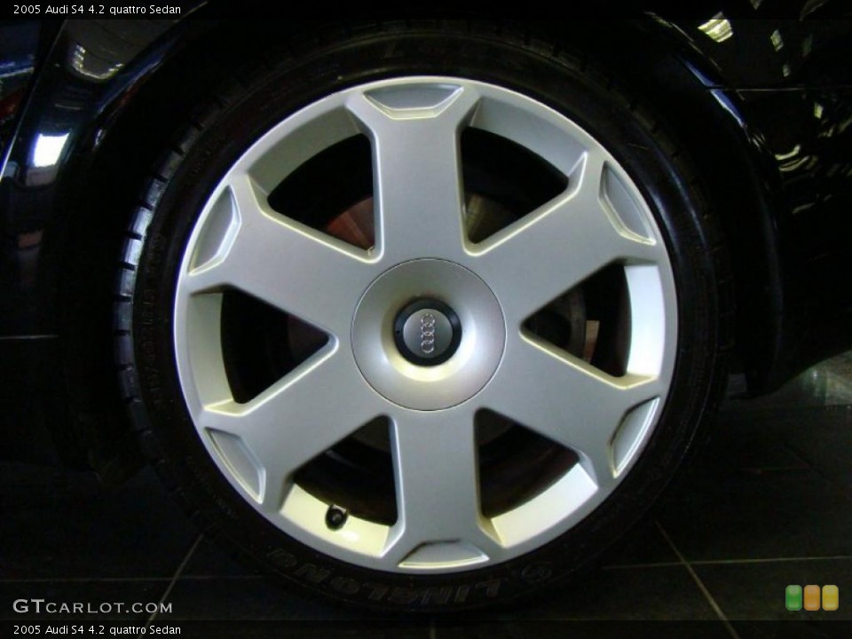 2005 Audi S4 4.2 quattro Sedan Wheel and Tire Photo #41973307