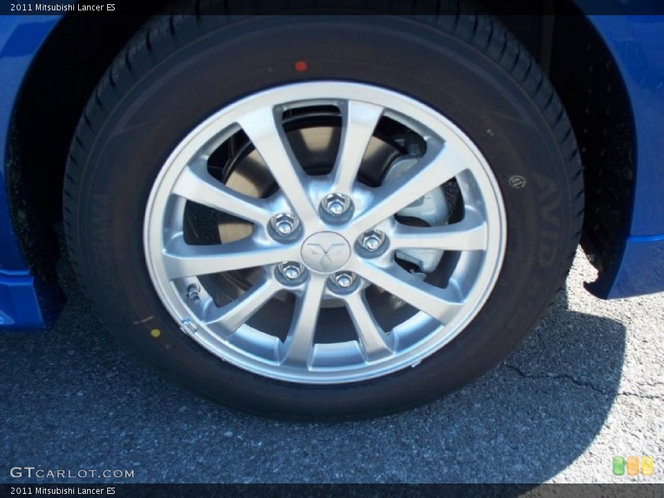 2011 Mitsubishi Lancer ES Wheel and Tire Photo #41976295