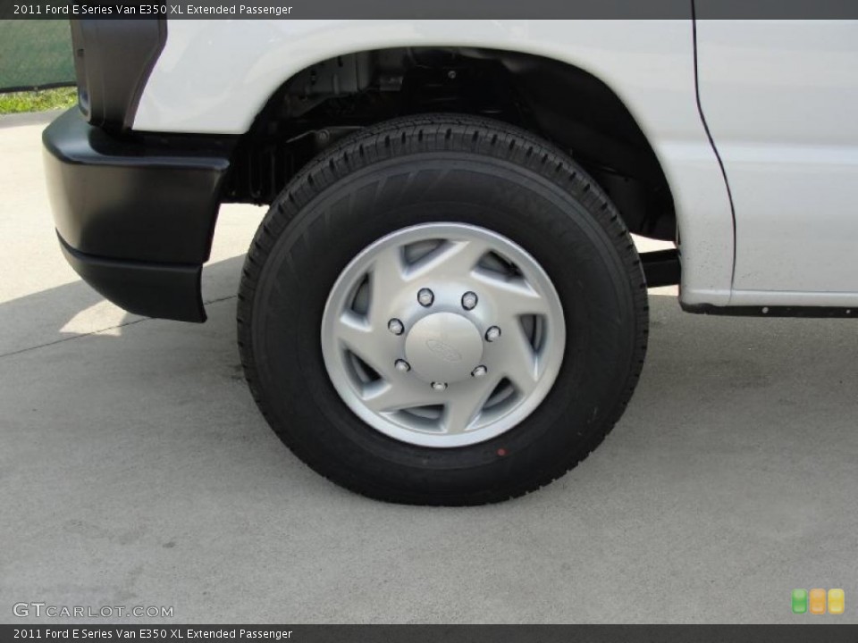 2011 Ford E Series Van E350 XL Extended Passenger Wheel and Tire Photo #41977715