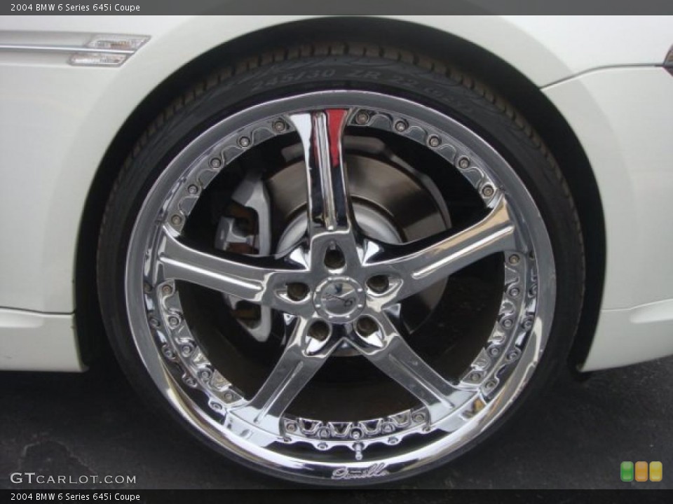 2004 BMW 6 Series Custom Wheel and Tire Photo #41987071