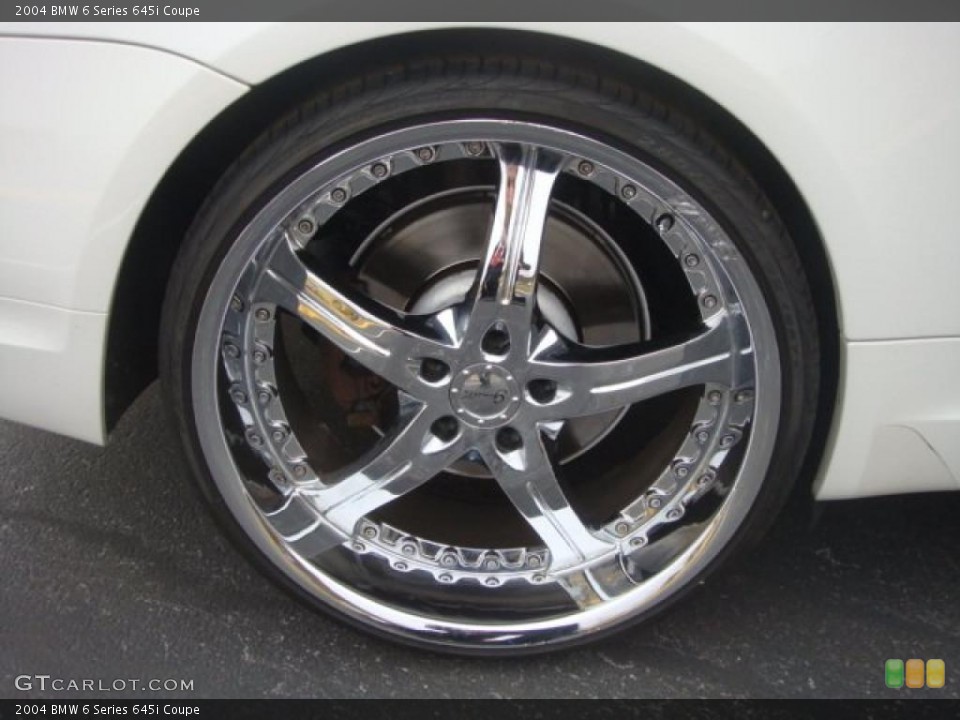2004 BMW 6 Series Custom Wheel and Tire Photo #41987083