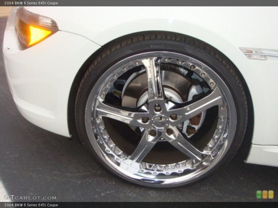 2004 BMW 6 Series Custom Wheel and Tire Photo #41987099