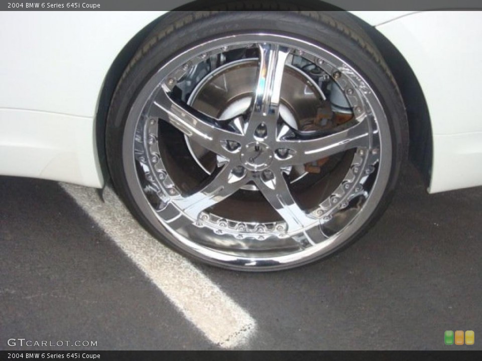 2004 BMW 6 Series Custom Wheel and Tire Photo #41987115