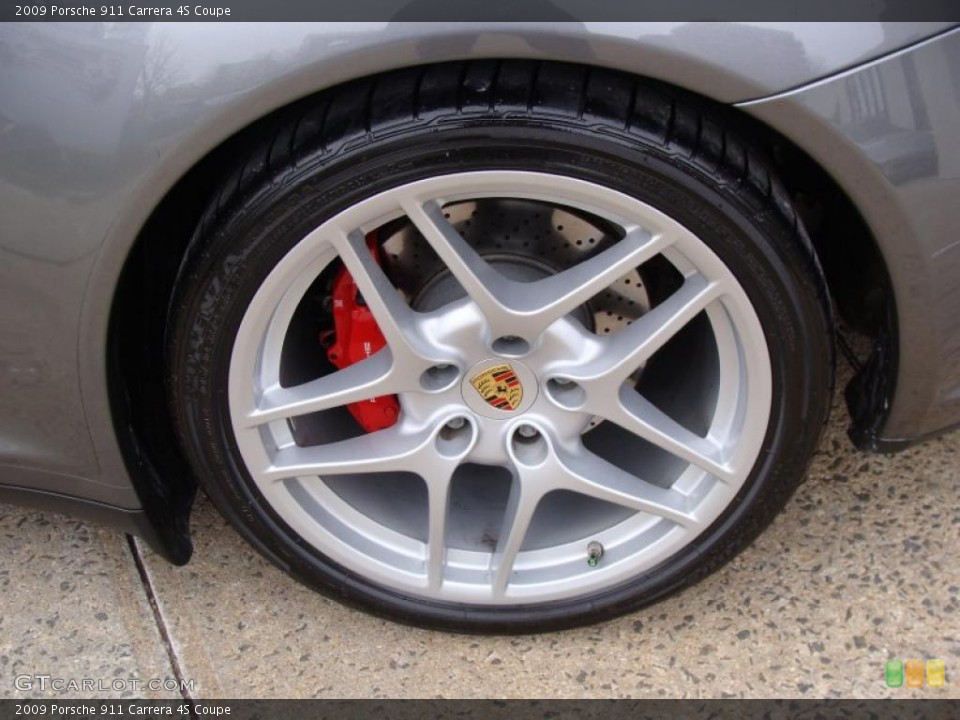 2009 Porsche 911 Carrera 4S Coupe Wheel and Tire Photo #41989287