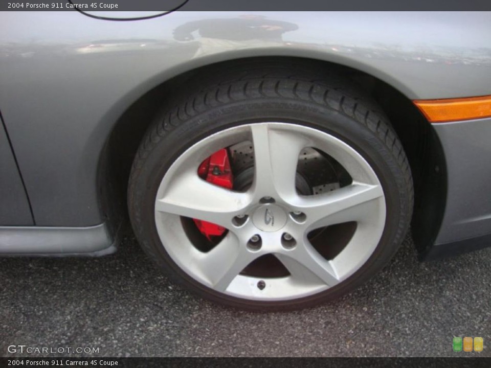 2004 Porsche 911 Carrera 4S Coupe Wheel and Tire Photo #42011632
